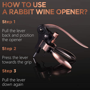 Rabbit Wine Bottle Opener