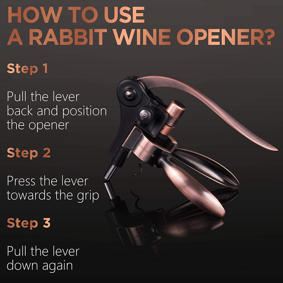 Rabbit Wine Bottle Opener