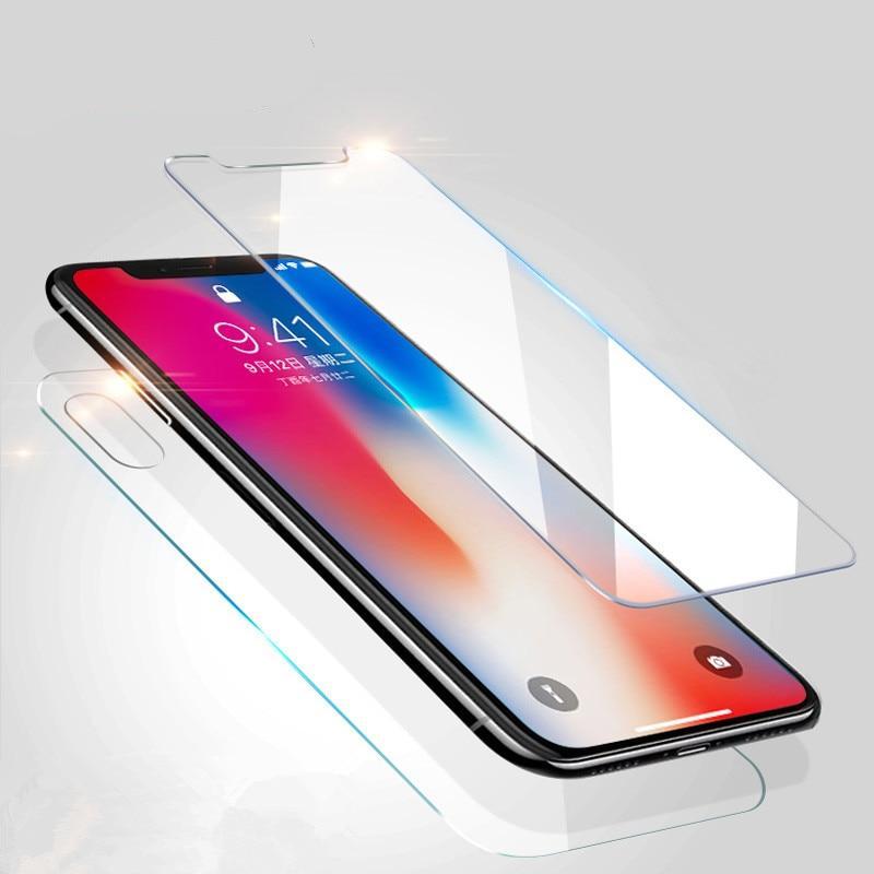 9H Front & Back Tempered Glass (iPhone 8+ to iPhone XS Max)